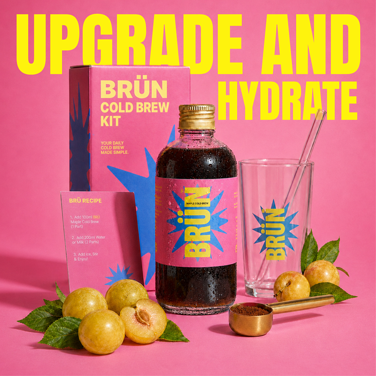Upgrade and hydrate — the BRÜN Cold Brew kit