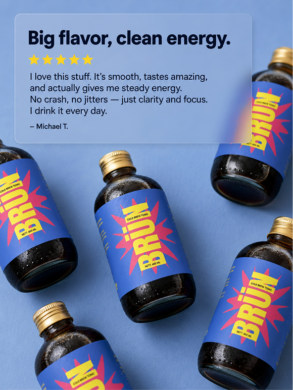 Customer review: Big flavor, clean energy — five stars